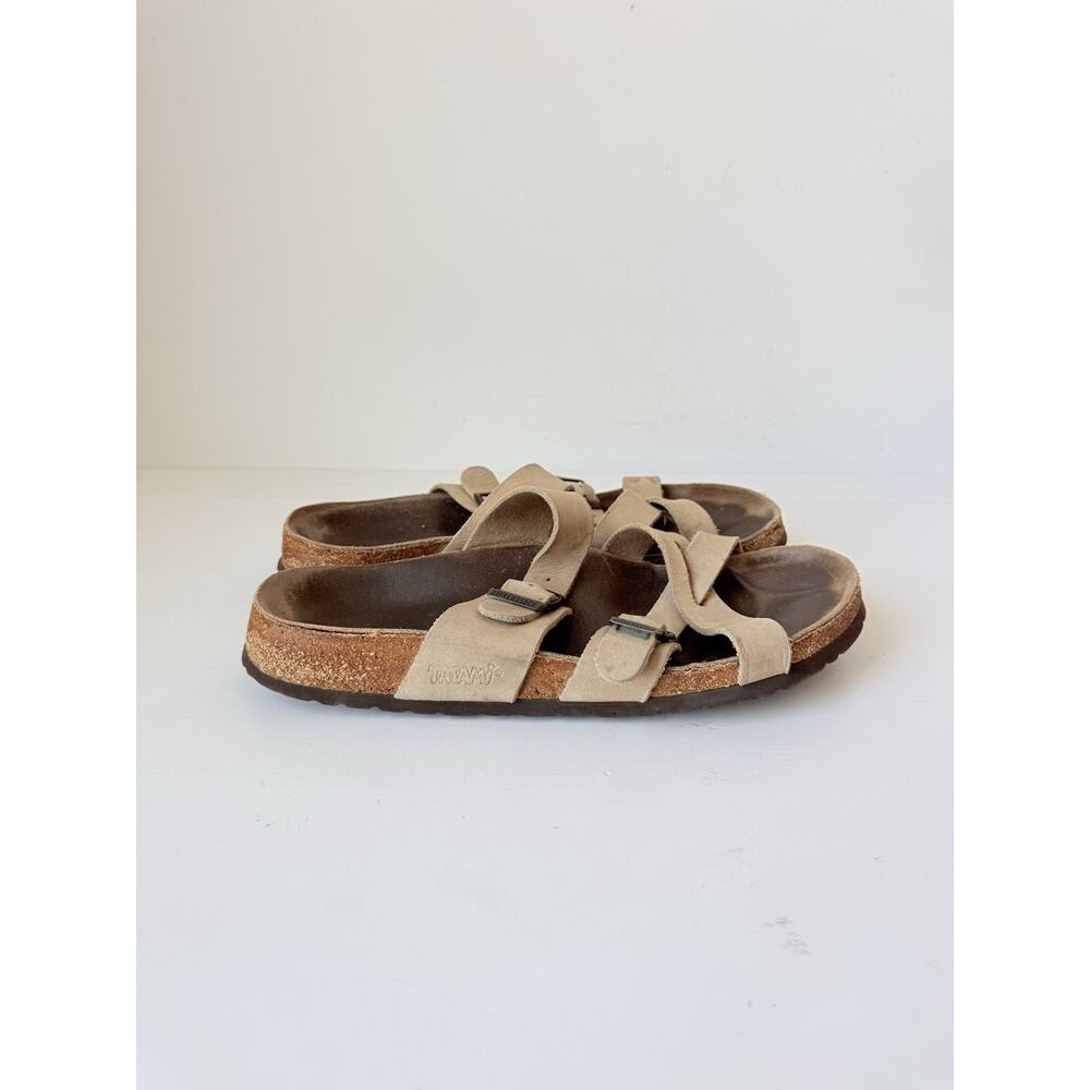 BirkenstockTatami Sandals Women Size 39 US 8-8.5 Leather Slip On Casual Summer - Picture 5 of 7